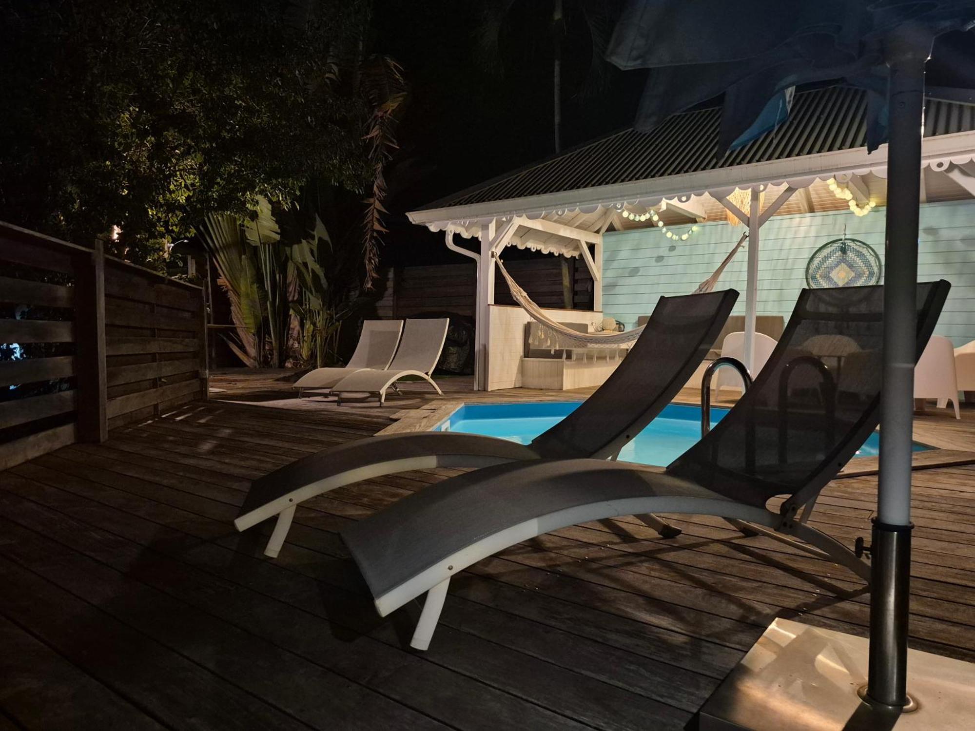Villa Cannelle, Piscine, Vue Mer เดเอ ภายนอก รูปภาพ